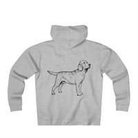 Labrador Retriever Hoodies, Unisex Heavyweight Fleece Zip Hoodie