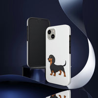 Dachshund Case Mate Tough Phone Cases, Impact Resistant, Wireless Charging, FREE Shipping, Made in USA!!