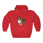 Shetland Sheepdog Unisex Heavy Blend™ Hooded Sweatshirt