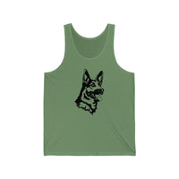 German Shepherd Tank