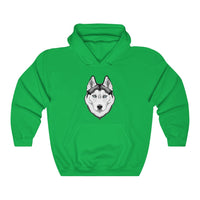 Siberian Husky Unisex Heavy Blend™ Hooded Sweatshirt, S - 5XL, 12 Colors, FREE Shipping, Made in USA!!