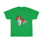 Cavalier King Charles Spaniel Unisex Heavy Cotton Tee