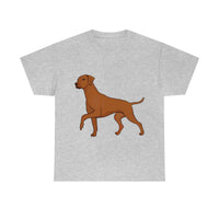 Rhodesian Ridgeback Unisex Heavy Cotton Tee, S - 5XL, 12 Colors, Cotton, Medium Fabric, FREE Shipping, Made in USA!!