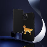 Golden Retriever Cell Phone Cases, Samsung, iPhone, Google, Impact Resistant, Dual Layer for Protection, FREE Shipping, Made in USA!!