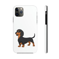 Dachshund Case Mate Tough Phone Cases, Impact Resistant, Wireless Charging, FREE Shipping, Made in USA!!