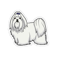 Shih Tzu Die-Cut Stickers, Water Resistant Vinyl, 5 Sizes, Matte Finish, Indoor/Outdoor, FREE Shipping, Made in USA!!