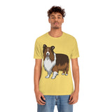 Shetland Sheepdog Unisex Jersey Short Sleeve Tee