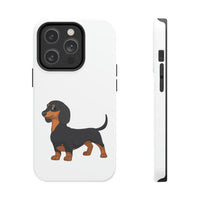 Dachshund Case Mate Tough Phone Cases, Impact Resistant, Wireless Charging, FREE Shipping, Made in USA!!