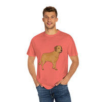 Chesapeake Bay Retriever Unisex Garment-Dyed T-shirt, S - 3XL, Cotton, Relaxed Fit, 16 Colors, FREE Shipping, Made in USA!!