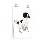 English Springer Spaniel Premium Matte vertical posters, 7 Sizes, Customizable, Made in the USA!!