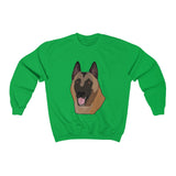 Belgian Malinois Unisex Heavy Blend™ Crewneck Sweatshirt