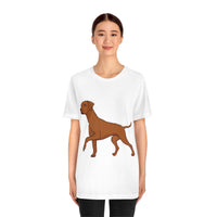 Rhodesian Ridgeback Unisex Jersey Short Sleeve Tee, S - 3XL, 16 Colors, Light Fabric Cotton, FREE Shipping, Made in USA!!