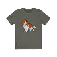 Cavalier King Charles Spaniel Unisex Jersey Short Sleeve Tee