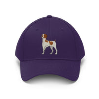 Brittany Unisex Twill Hat, 9 Colors, 100% Cotton Twill, Made in the USA!!