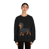 Dachshund Unisex Heavy Blend™ Crewneck Sweatshirt, S - 2XL, 14 Colors, Cotton/Polyester, Medium Fabric, FREE Shipping, Made in USA!!
