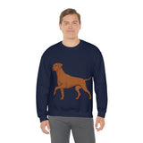 Rhodesian Ridgeback  Unisex Heavy Blend™ Crewneck Sweatshirt, S - 3XL, Cotton/Polyester, 6 Colors, FREE Shipping, Made in USA!!