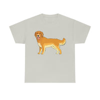 Golden Retriever Unisex Heavy Cotton Tee