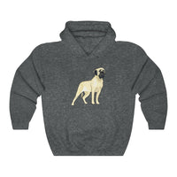 Mastiff Unisex Heavy Blend™ Hooded Sweatshirt, 50-50 Cotton, Polyester, S-5XL, Made in the USA!!