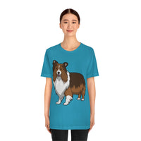 Shetland Sheepdog Unisex Jersey Short Sleeve Tee