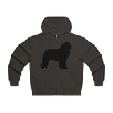 Newfoundland Men's Lightweight Zip Hooded Sweatshirt