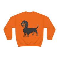 Dachshund Unisex Heavy Blend™ Crewneck Sweatshirt, S - 2XL, 14 Colors, Cotton/Polyester, Medium Fabric, FREE Shipping, Made in USA!!
