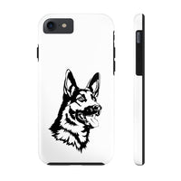 German Shepherd Case Mate Tough Phone Cases, Over 30 Sizes, Impact Resistant, Rubber Liner, FREE Shipping, Made in USA!!