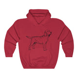 Labrador Retriever Unisex Heavy Blend Hooded Sweatshirt