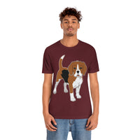 Beagle Unisex Jersey Short Sleeve Tee, XS - 3XL, 11 Colors, FREE Shipping, Made in USA!!