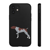 German Shorthaired Pointer Tough Cell Phone Cases