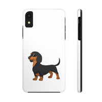 Dachshund Case Mate Tough Phone Cases, Impact Resistant, Wireless Charging, FREE Shipping, Made in USA!!