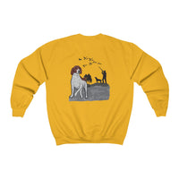 German Shorthaired Pointer Unisex Heavy Blend™ Crewneck Sweatshirt