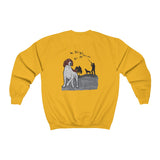 German Shorthaired Pointer Unisex Heavy Blend™ Crewneck Sweatshirt