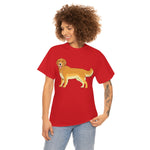 Golden Retriever Unisex Heavy Cotton Tee