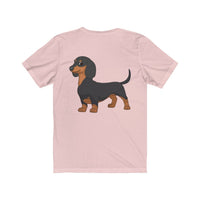 Dachshund  Unisex Jersey Short Sleeve Tee