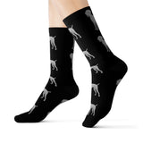 Weimaraner Sublimation Socks