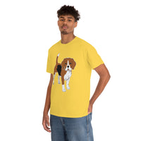 Beagle Unisex Heavy Cotton Tee, Made in the USA!!