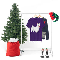West Highland White Terrier Unisex Jersey Short Sleeve Tee, S - 3XL, Cotton, Light Fabric, FREE Shipping, Made in USA!!