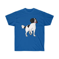 English Springer Spaniel Unisex Ultra Cotton Tee, S - 5XL, 11 Colors, 100% Cotton, Made in the USA!!