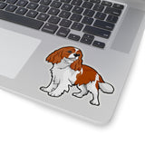 Cavalier King Charles Spaniel Kiss-Cut Stickers