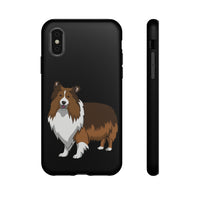 Shetland Sheepdog Cell Phone Tough Cases