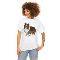 Shetland Sheepdog Unisex Heavy Cotton Tee