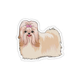 Havanese Die-Cut Stickers, Water Resistant Vinyl, 5 Sizes, Matte Finish, Indoor/Outdoor, FREE Shipping, Made in USA!!