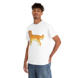 Golden Retriever Unisex Heavy Cotton Tee