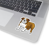 Bulldog Kiss-Cut Stickers