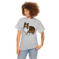 Shetland Sheepdog Unisex Heavy Cotton Tee