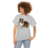 Shetland Sheepdog Unisex Heavy Cotton Tee