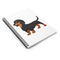 Dachshund Spiral Notebook - Ruled Line