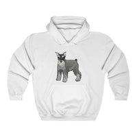 Miniature Schnauzer Unisex Heavy Blend™ Hooded Sweatshirt