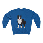 Border Collie Unisex Heavy Blend™ Crewneck Sweatshirt, 11 Colors, S - 3XL, 50% Cotton/Polyester, FREE Shipping, Made in USA!!