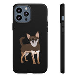 Chihuahua Cell Phone Tough Cases, iPhone, Samsung, 2 Layer Case, Impact Resistant, Made in the USA!!